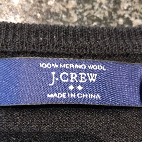 J CREW 100% merino wool men’s size large sweater - Picture 2 of 7